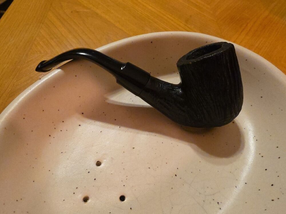 Vintage Estate Pipe - Club Made In Italy, Black Briarwood